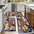 thumbnail image 6 of Floral Kitchen Rugs Sets of 3, Non Slip Kitchen Rugs and Mats Washable Farmhouse Kitchen Rugs Floral Kitchen Floor Mat Carpet Runner Rugs for Hallway Laundry Room, 6 of 12