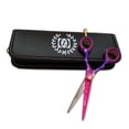 thumbnail image 5 of 6" Salon Hair Cutting Scissors TIJERAS Thinning Barber Shears Razor Kit RAPADA, 5 of 7