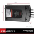 thumbnail image 2 of Cargador de baterías ProMariner ProMar 1 DS, 10 amperios, 2 bancos, 12/24 V, 2 of 6