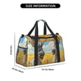 thumbnail image 3 of Disketp Funny Countryside Donkey Bolsa de Viaje Tipo Duffle, Bolso de Mano para Fin de Semana para Mujer, Bolsa de Gimnasio Ligera para Hombre, Esencial para Viajes, 3 of 7