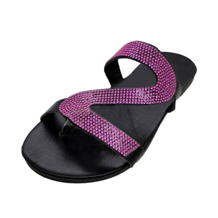 

MEGAWHEELS Women Sandals Flat Casual Summer Beach Travel Slipper Flip Flops