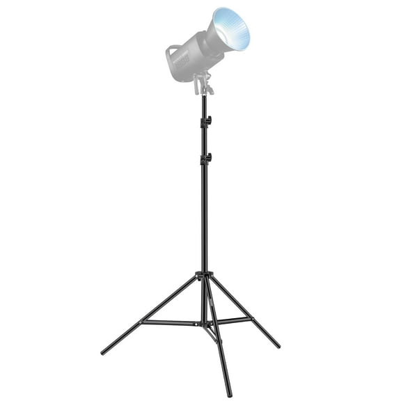 Neewer Metal Light Stand - 3-6.6ft Adjustable, 17.6lb Load for Softboxes/Reflectors/Umbrellas