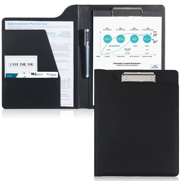 Carpeta portapapeles Portfolio ProCase A4 de piel Padfolio