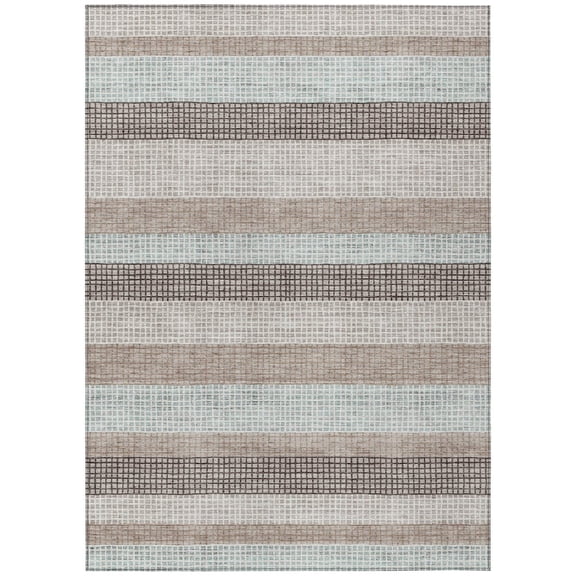 Dalyn Rugs Machine Washable Indoor/Outdoor Chantille Taupe 2'6" x 3'10" Rug