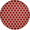 thumbnail image 3 of Unique Loom Trellis Collection Area Rug - Philadelphia (12' 2" Round Dark Terracotta/Beige), 3 of 11