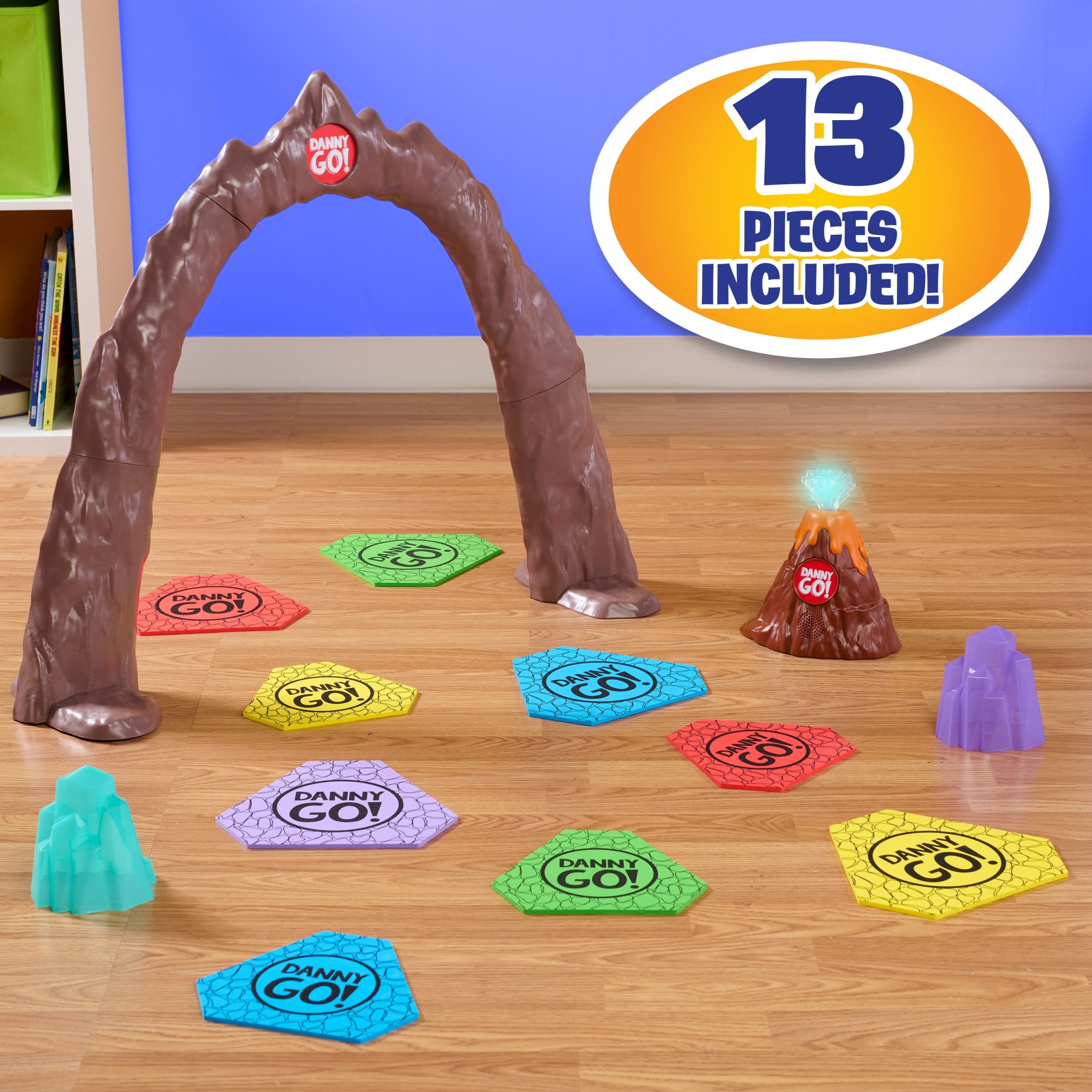 Danny Go! Lava Adventure Game - Officially Licensed Action Game for Preschool and Elementary School Kids Inspired by Danny Go!, Kids Toys for Ages 3 up