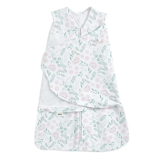 HALO® SleepSack® swaddle 100 cotton, wildflower, newborn