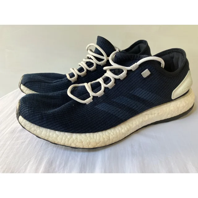 Ad-id-as Pureboost Men 11.5 Running Shoe Blue Athletic Sneakers