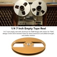 thumbnail image 4 of 1/4 7 Inch Empty Tape Reel, Aluminum Alloy 2 Holes Universal Open Reel Takeup Reel For Nab Opening Machine Part For, 4 of 8