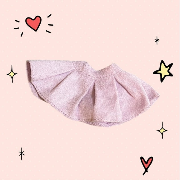 Lol Surprise doll OMG Bartz SKIPPER #1907 Skirt School Days Pink Pleated 1960s