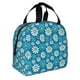 thumbnail image 2 of Fotbe Daisies Flowers Bolsa Térmica con Estampado y Forro de Aluminio Grueso Bolsa de Almuerzo con Bolsillo Frontal para Hombres y Mujeres, Ideal para Trabajo, Escuela, 2 of 8
