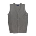 thumbnail image 2 of Blue Ocean Boys Sleeveless Cardigan Sweater Vest (sv-200 Boys), 2 of 4