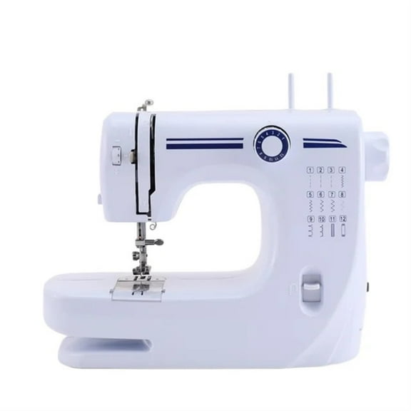 Small Sewing Machine Multifunctional Dual Needle Portable Electric Household Sewing Cloth Desktop Sewing Machine
