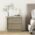 thumbnail image 2 of Horizon Nightstand in Whitewashed Oak made from Engineered Wood, 2 of 7