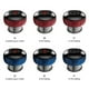 thumbnail image 4 of Soidarity Ventosas eléctricas para raspar el cuerpo, luz roja, calefacción, apagado automático, máquina de masaje, masajeador de mano para masajeadores Azul 6 marchas tipo 1, 4 of 6