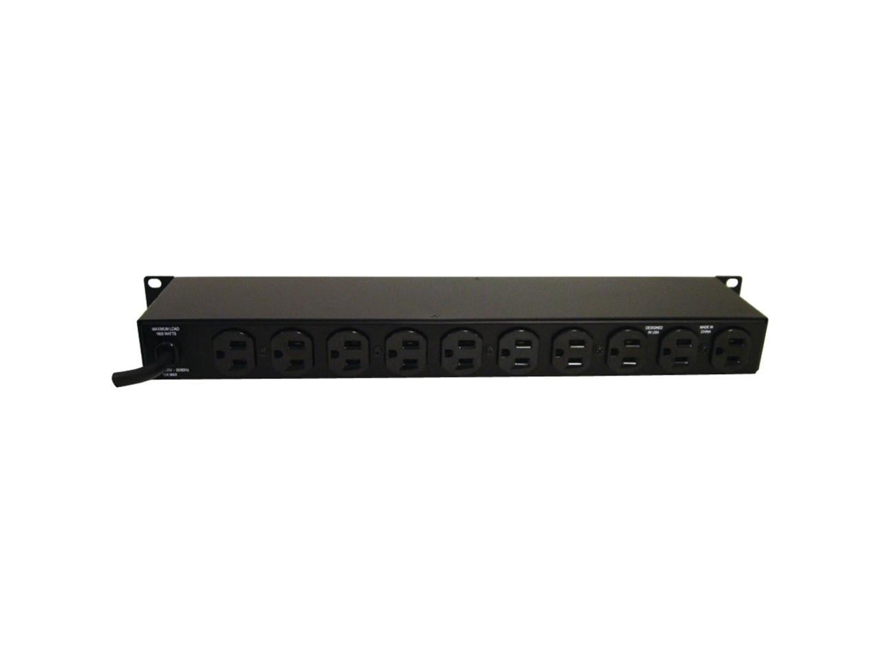 Furman Sound D10-PFP 10-Outlets Power Strip - Walmart.com