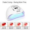 thumbnail image 4 of Nail Art Lamp 110w Led Lamp Nail Art Dryer Uv Lamp Professional Nail Art Lamp With 4 Timer Lcd Display, 4 of 4