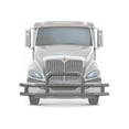 thumbnail image 3 of Compatible with International Prostar Front Bumper Grill Deer Guard - Round- Chrome (Kozak), 3 of 10