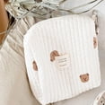 thumbnail image 5 of HeroNeo Stylish Diaper Bag Organizing Pouches for Diaper Bag- Multi-pocket Diaper Bag Bear Mummy Bag Cotton Clutch, 5 of 13