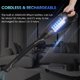 thumbnail image 5 of Aspirador de coche inalámbrico portátil 8KPa Aspirador de coche recargable de mano potente con luz Abody Aspiradora, 5 of 7