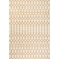 thumbnail image 2 of JONATHAN Y SANTA MONICA 4 x 6 Area Rug, Ourika Moroccan Geometric Textured Weave - Cream/Orange, SMB108O-4, 2 of 9