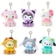 thumbnail image 2 of Muñeco de peluche Sanrioed de 12CM, colgante Kawaii, Hello Kitty, Kuromi, Cinnamoroll, bonito llavero de felpa, bolsa colgante, regalos de navidad Fivean unisex, 2 of 2