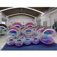 thumbnail image 3 of 79" Iridescent Inflatable Mirror Ball Giant Sealed Mellitic Mirror Balloon Large PVC Shinny Disco Sphere For Wedding Nightclub Party Hanging Decoration, 3 of 3