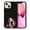 Basset Hound Dog, variant on FINCIBO Soft Rubber Protector Cover Case for Apple iPhone 13 mini 5.4" 2021 (NOT FIT Apple iPhone 13 Pro 6.1" 2021/iPhone 13 6.1" 2021/iPhone 13 Pro Max 6.7" 2021), Basset Hound Dog