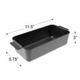 thumbnail image 2 of Meatloaf Pan with Insert-Nonstick Pan and Removable Perforated Strainer Tray to Drain off Fat-Healthy Cooking with Kitchen Bakeware by Classic Cuisine, 2 of 8