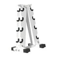 thumbnail image 1 of S SERENABLE Dumbbell Rack Dumbbell Bracket Sturdy Small for Office Gym Strength Training 4 Tier, 1 of 9