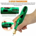 thumbnail image 4 of AMERTEER Outil Rotatif Sans Fil Vitesse Réglable Mini Grinder Électrique Stylo de Gravure Rechargeable avec 5 Vitesses pour le Ponçage Polissage Perçage Sculpture, 4 of 10