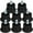 Black, variant on Troglfold Chair Feet 8pcs Chair Wheel Stopper Pads & Bell Glides for Office Desk,2.17"X1.89"X1.89"