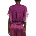 thumbnail image 2 of Ramy Brook womens  Kitty Blouse, s, Purple, 2 of 3