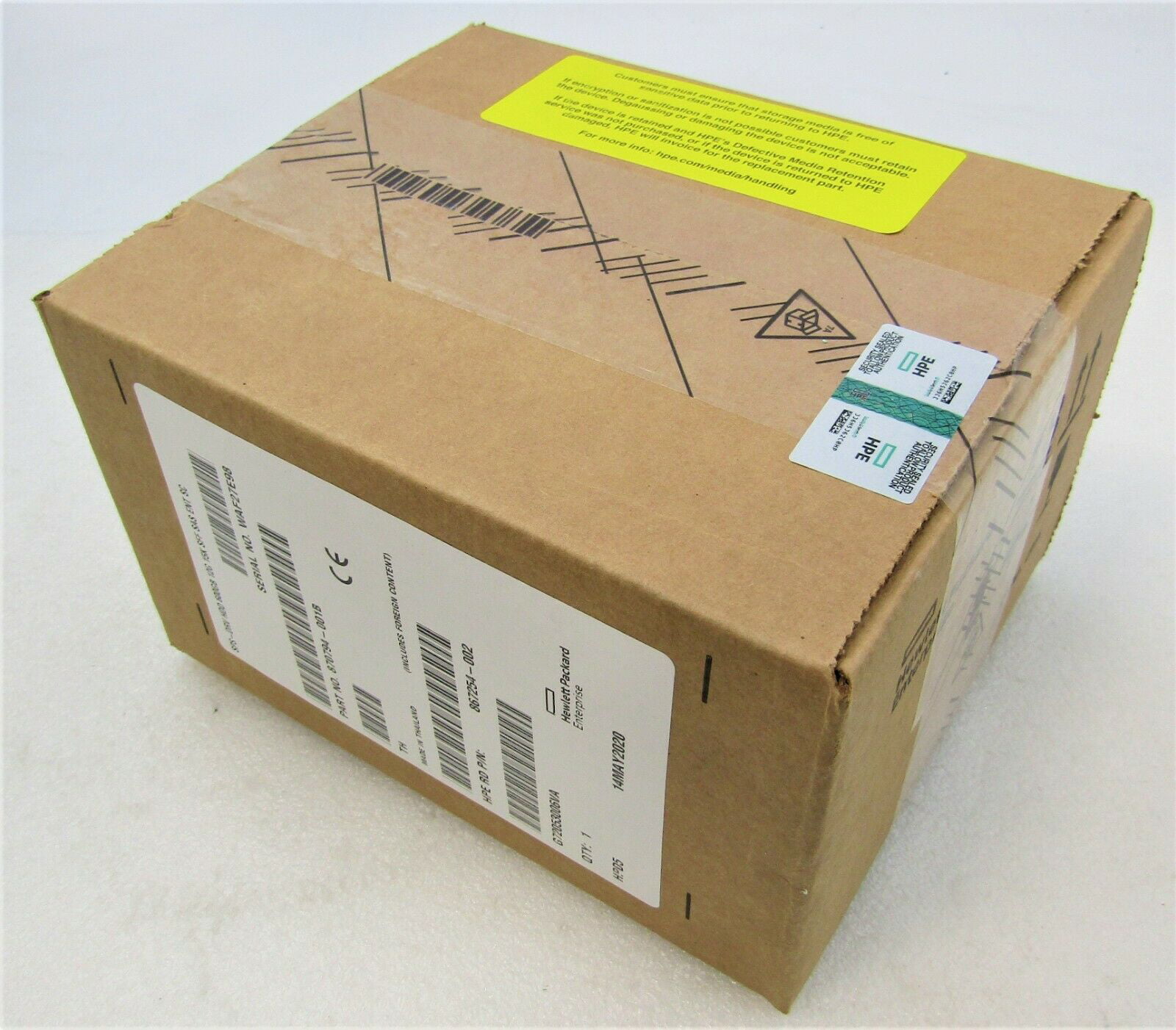 870757-B21 870794-001 HPE 600GB 12G SAS 15K SFF 2.5" SC ENT DS HDD Retail NEW 