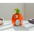 thumbnail image 2 of SpongeBob Pineapple House 5-Inch Ceramic Planter With Artificial Succulent, 2 of 6
