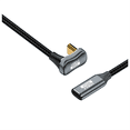 thumbnail image 5 of PD 100W USB C to Type C Elbow OTG Data Cord Cable USB 3.2 Gen 2 10Gbps Data Sync 5A Power Delivery 4K60Hz,G, 5 of 5