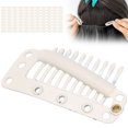 thumbnail image 4 of Metal  Clip, Comb-shaped Excellent Effect  Clip With Safe Design For DIY  For Woman Black,Coffee,Beige, 4 of 8
