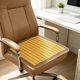 thumbnail image 1 of Cojín de Asiento de Bambú: Fresco, Transpirable y Antideslizante para Sillas de Oficina, Asientos de Coche, Sillas Gaming, Sofás y Sillas de Comedor., 1 of 6