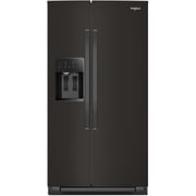 Whirlpool WRSF5536RV 28.4 cu. ft. Side-by-Side Refrigerator, Black Stainless Steel