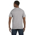 thumbnail image 2 of Hanes Men's 3 Pack Authentic 6 Oz Cotton Crewneck Light Steel T-Shirt, Size 4XL, 2 of 3