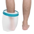 thumbnail image 3 of Ejoyous Waterproof Adult Sealed Cast Bandage Protector Wound Fracture Foot Leg Knee Cover for Shower ,Cast Protector, Waterproof Sealed Protector For Adult, 3 of 8