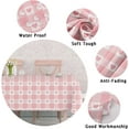 thumbnail image 6 of Pink Rectangle Tablecloth, Pink Checkered Plaid Gingham Tablecloth, Pink Heart Table Cloth, Spring Summer Waterproof Wrinkle Free Rectangle Tablecloth 60 X 84, 60 X 102, 60 X 120 Inch, 6 of 6