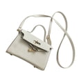 thumbnail image 3 of Compacto y versátil para uso diario, ideal para ir de compras, elegante bolso de hombro blanco para mujer de 19 x 13 x 7 cm, 3 of 8