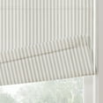 thumbnail image 6 of TWOPAGES 31"x64" Linen Blend Cordless Jacquard Roman Shade Light Filtering Blinds for Bedroom, 1 Piece, Husk, 6 of 6