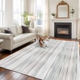thumbnail image 2 of 5'x7' Area Rugs for Living Room Bedroom, Gray Wood Washable Rug Carpet Runner Indoor Outdoor, Modern Art Retro Grey Wooden Textures Non Slip Floor Mats Area Rug for Kitchen, Nursery, 2 of 8