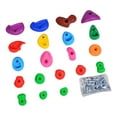 thumbnail image 5 of koolsoo Rock Climbing Holds,Kids Toys Wall Climbing Stones,Multi Size,Rock Wall Climbing Kit Playset for Outdoor Climbing Tree House 20 piece set, 5 of 8