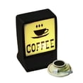 thumbnail image 1 of Cat Coffee Refrigerator Magnets, Cat Bar Sign LED Night Light Refrigerator Magnetic Kitchen Accessories for Fridge Lockers Home Party Decoration, 1 of 7
