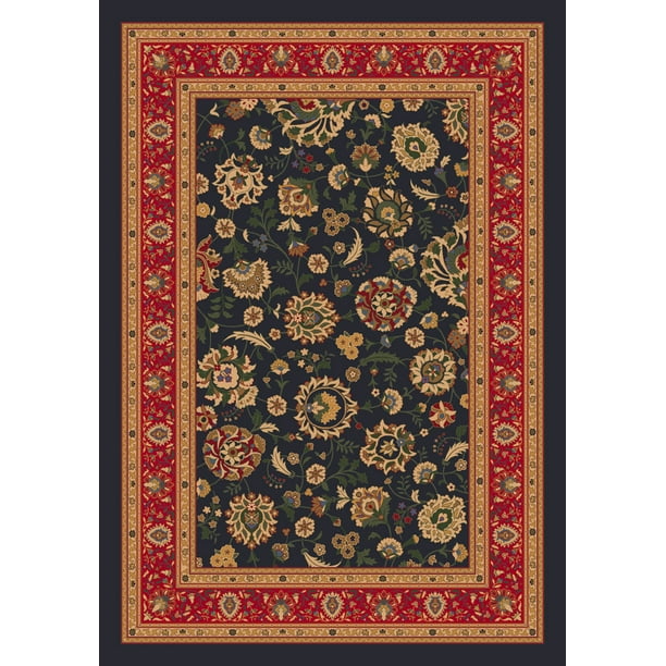 Milliken Pastiche Area Rug AYDIN EBONY Aydin Ebony Scrolls Repeat 2' 8" x 3' 10" Rectangle