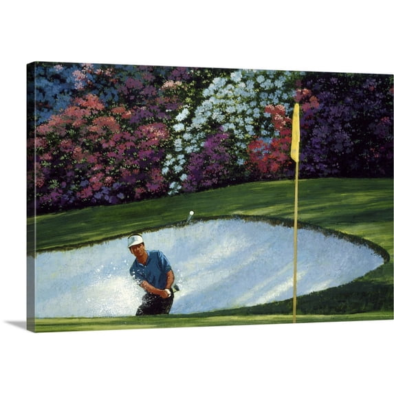 Great BIG Canvas | "Golf Course VI" Canvas Wall Art - 36x24