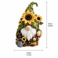 thumbnail image 3 of Adult Craft Kit, Punch Needle Kit for Beginners, Fall Gnomes Decorations for Home, Fall Home Decor Indoor, 6 X 5 Inch Chunky Yarn Handmade 3D Plush with Love Heart Pattern, Diy, 3 of 6